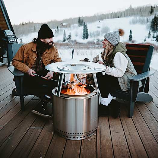 Fire Pit Heat Deflector - View 2