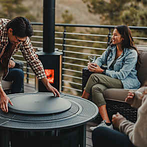 Fire Pit Surround Surface - View 2