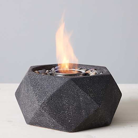 Geo Tabletop Fire Bowl - View 1