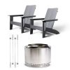 Yukon 27" Fire Pit Deluxe Deck Bundle - Solo Stove