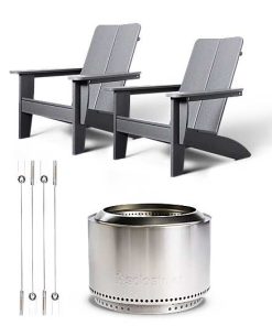 Yukon 27" Fire Pit Deluxe Deck Bundle - Solo Stove